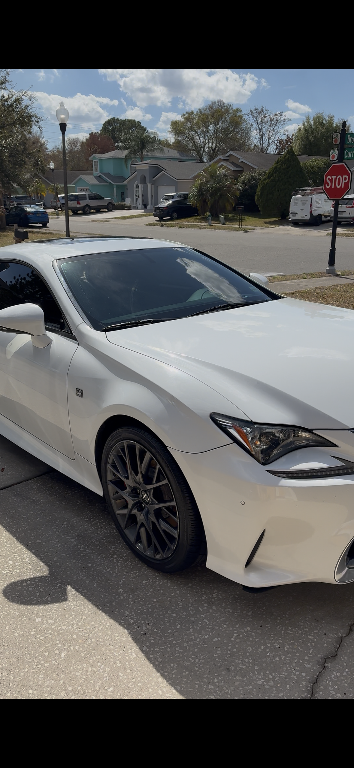 Detailed vehicle, exterior shine